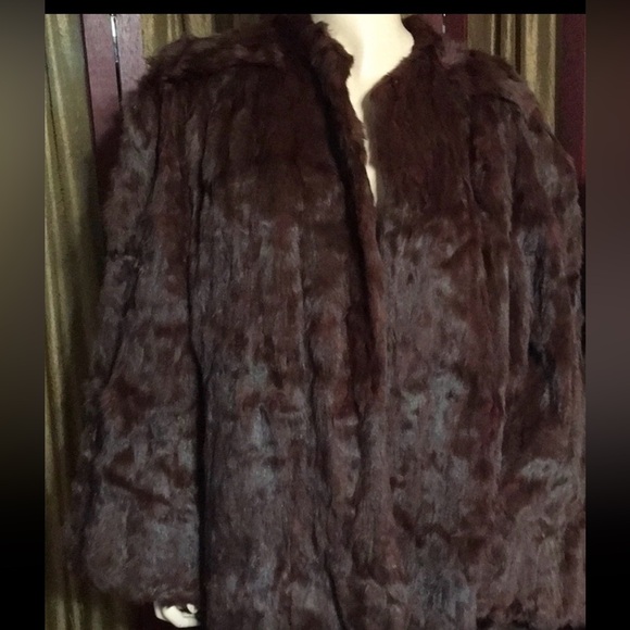 Vintage Brown Fur Coat - Picture 2 of 5